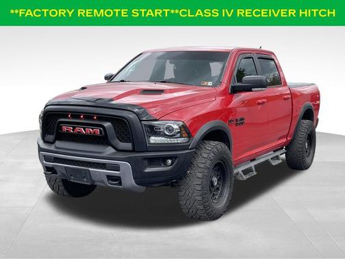 Flame Red Clearcoat 2017 RAM 1500 Rebel