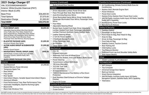 2021 Dodge Charger GT