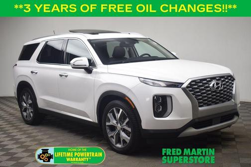Hyper White 2021 Hyundai PALISADE SEL