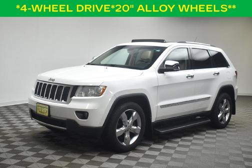 Bright White Clearcoat 2013 Jeep Grand Cherokee Limited