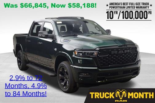 Serrano Red 2026 RAM 1500 Big Horn/Lone Star