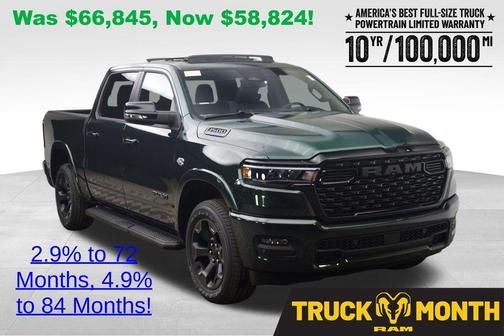 Serrano Red 2026 RAM 1500 Big Horn/Lone Star