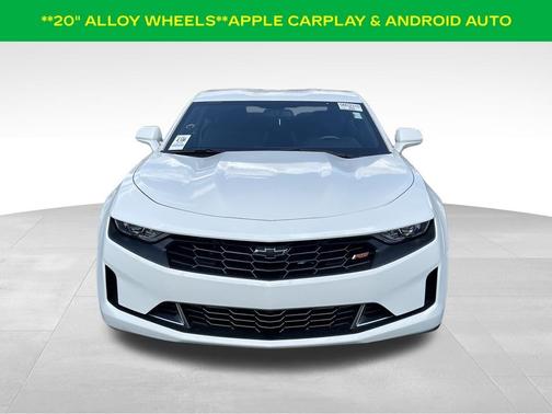 Summit White 2019 Chevrolet Camaro 1LT