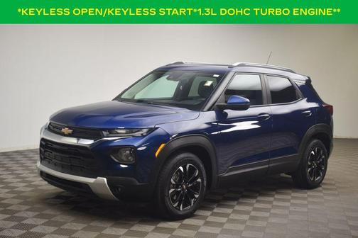 Blue Glow Metallic 2022 Chevrolet Trailblazer LT