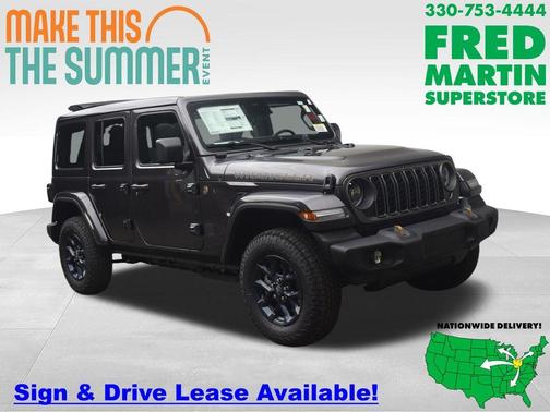 Granite Crystal Clearcoat Metallic 2026 Jeep Wrangler Sport