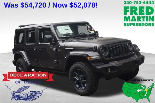 Granite Crystal Clearcoat Metallic 2026 Jeep Wrangler Sport