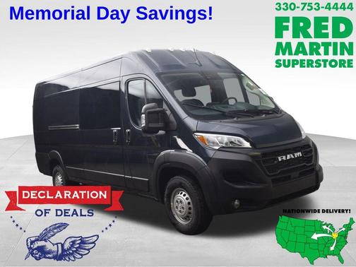 Blue Metallic 2026 RAM ProMaster 3500 High Roof