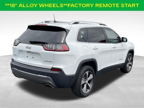 Bright White Clearcoat 2019 Jeep Cherokee Limited