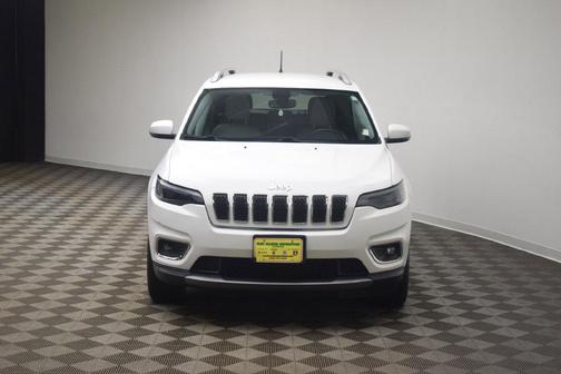 Bright White Clearcoat 2019 Jeep Cherokee Limited