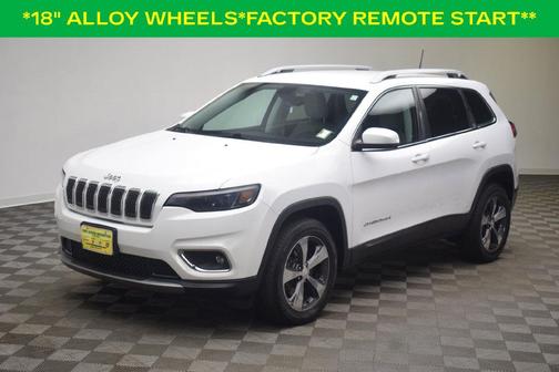 Bright White Clearcoat 2019 Jeep Cherokee Limited