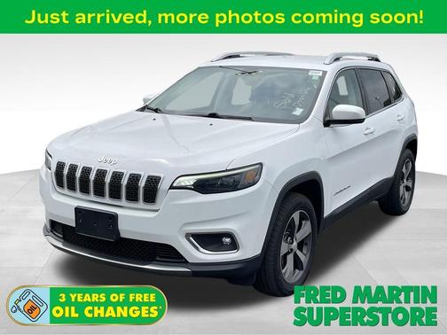 Bright White Clearcoat 2019 Jeep Cherokee Limited