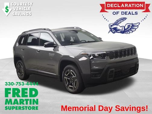 Sting Gray Clearcoat 2026 Jeep Cherokee LAREDO/LIMITED