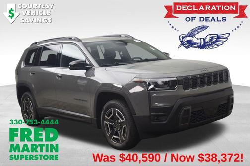 Sting Gray Clearcoat 2026 Jeep Cherokee LAREDO/LIMITED
