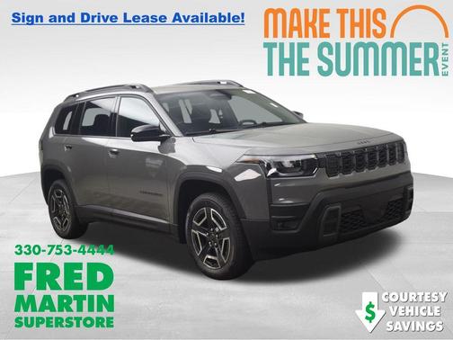 Sting Gray Clearcoat 2026 Jeep Cherokee LAREDO/LIMITED