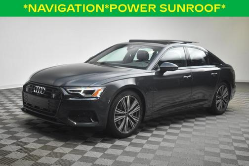 Manhattan Gray Metallic 2023 Audi A6 55 Premium Plus