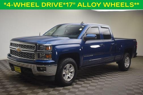 Deep Ocean Blue Metallic 2015 Chevrolet Silverado 1500 LT