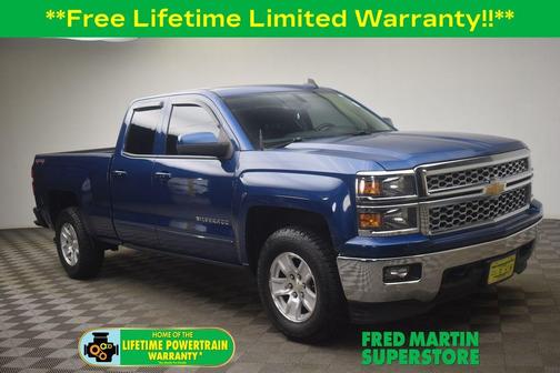 Deep Ocean Blue Metallic 2015 Chevrolet Silverado 1500 LT