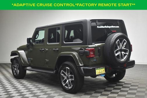 Sarge Green Clearcoat 2024 Jeep Wrangler 4xe Sport