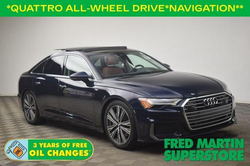 Firmament Blue Metallic 2019 Audi A6 3.0T Prestige