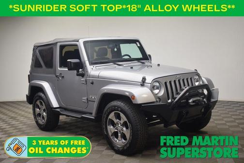 Billet Silver Metallic Clearcoat 2016 Jeep Wrangler Sahara
