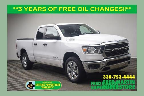 Bright White Clearcoat 2023 RAM 1500 Big Horn