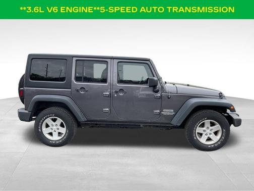 Granite Crystal Clearcoat Metallic 2014 Jeep Wrangler Unlimited Sport