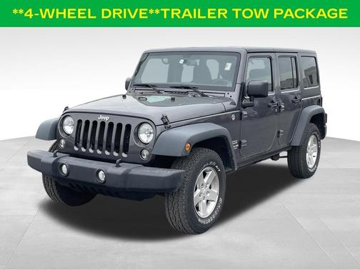Granite Crystal Clearcoat Metallic 2014 Jeep Wrangler Unlimited Sport
