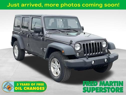 Granite Crystal Clearcoat Metallic 2014 Jeep Wrangler Unlimited Sport