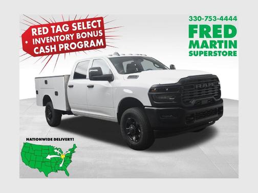 Bright White Clearcoat 2026 RAM 2500 Tradesman