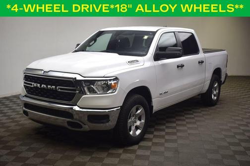 Bright White Clearcoat 2023 RAM 1500 Big Horn