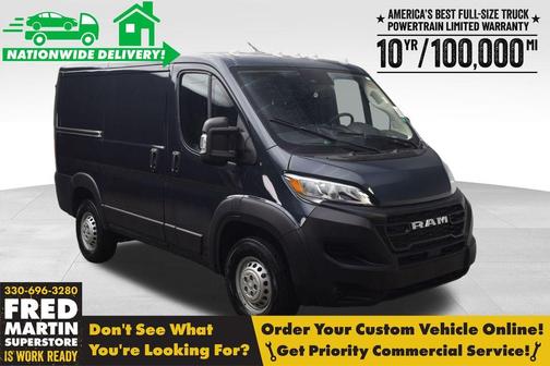 Blue Metallic 2026 RAM ProMaster 1500 Low Roof