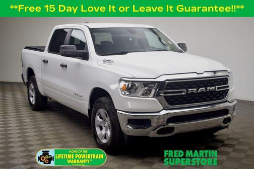 Bright White Clearcoat 2023 RAM 1500 Big Horn