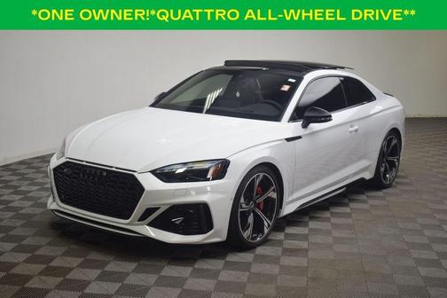 Glacier White Metallic 2023 Audi RS 5 2.9T