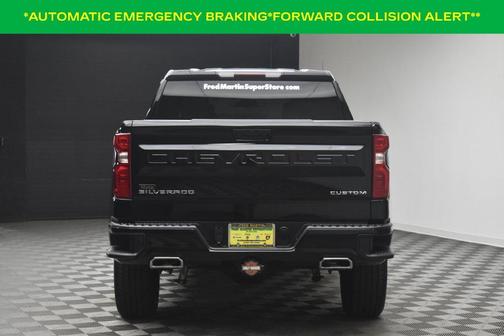 Black 2024 Chevrolet Silverado 1500 Custom Trail Boss