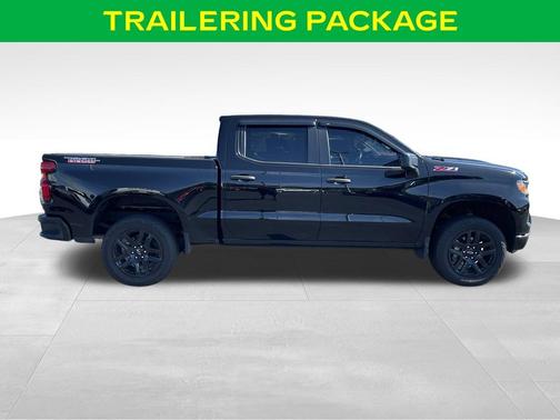 Black 2024 Chevrolet Silverado 1500 Custom Trail Boss