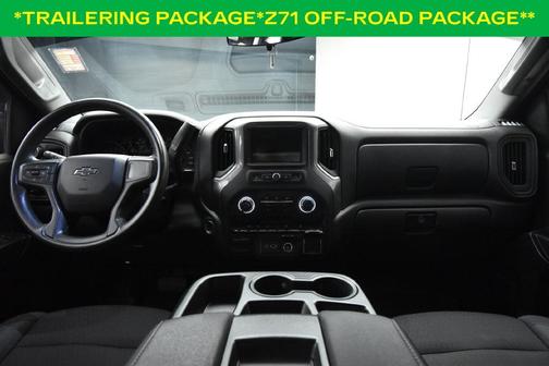 Black 2024 Chevrolet Silverado 1500 Custom Trail Boss