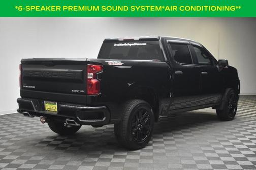 Black 2024 Chevrolet Silverado 1500 Custom Trail Boss