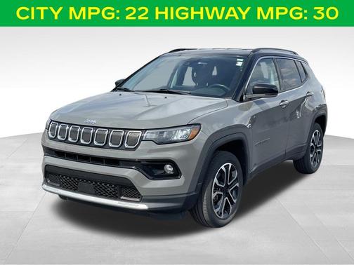 Sting Gray Clearcoat 2022 Jeep Compass Limited