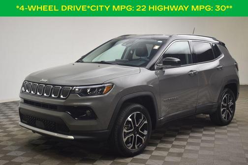 Sting Gray Clearcoat 2022 Jeep Compass Limited