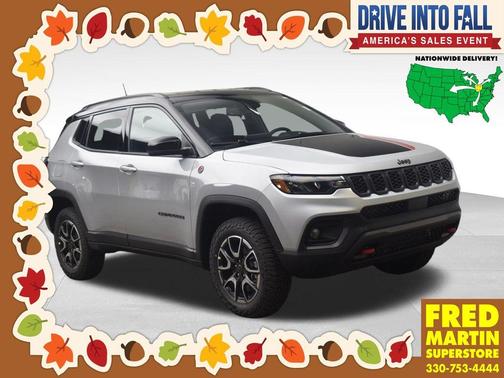 Silver Zynith 2026 Jeep Compass Trailhawk