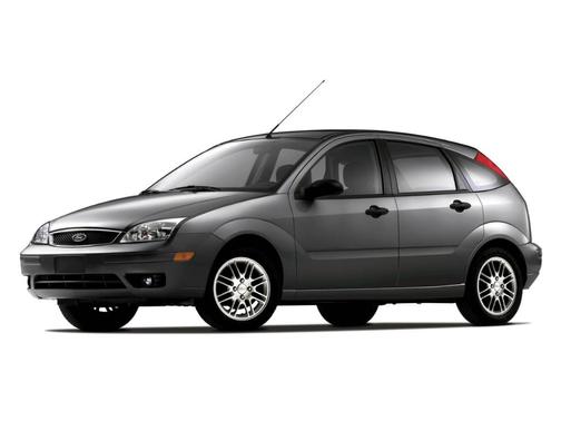 Yellow 2007 Ford Focus