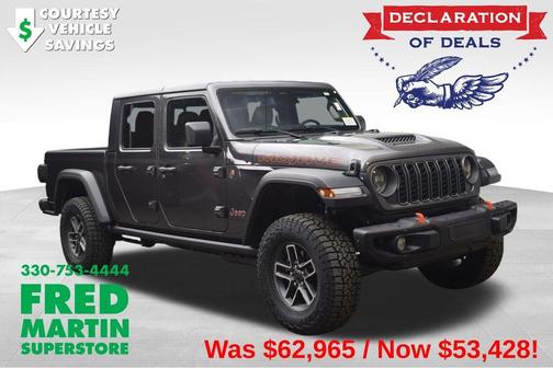 Granite Crystal Clearcoat Metallic 2026 Jeep Gladiator Mojave