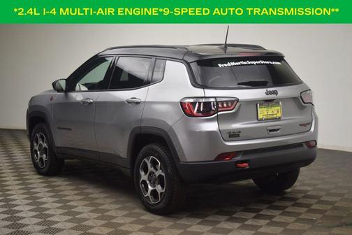 Billet Silver Metallic Clearcoat 2022 Jeep Compass Trailhawk