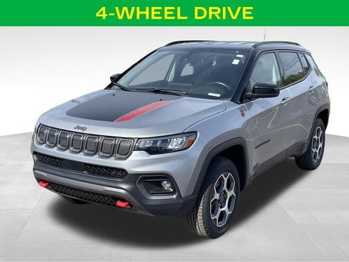 Billet Silver Metallic Clearcoat 2022 Jeep Compass Trailhawk