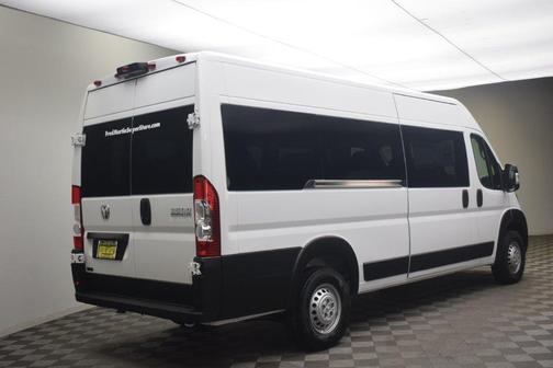 Bright White Clearcoat 2026 RAM ProMaster 3500 Window Van High Roof
