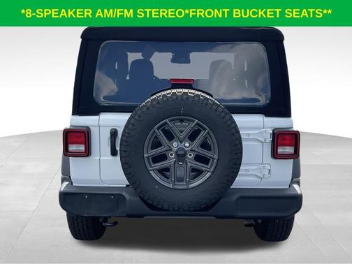 Bright White Clearcoat 2024 Jeep Wrangler Sport