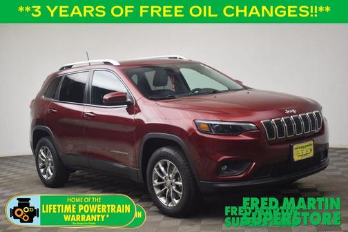 Velvet Red Pearlcoat 2019 Jeep Cherokee Latitude Plus