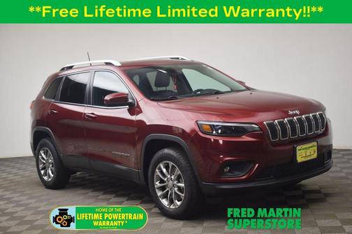 Velvet Red Pearlcoat 2019 Jeep Cherokee Latitude Plus