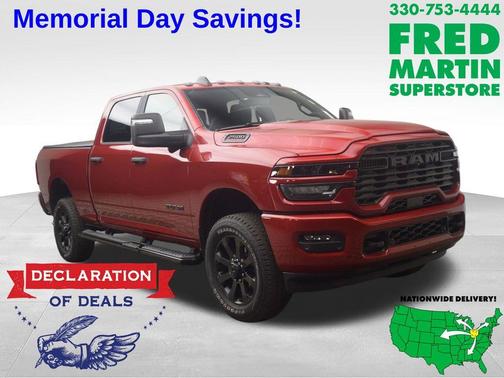 Molten Red Pearlcoat 2026 RAM 2500 Big Horn