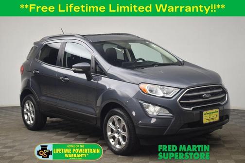 Smoke Metallic 2021 Ford EcoSport SE